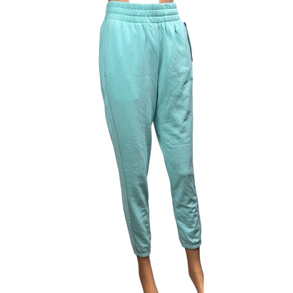 FILA Womens X-Small Blue French Terry Jogger Pants Sweatpants Athletic Track New - Picture 2 of 8